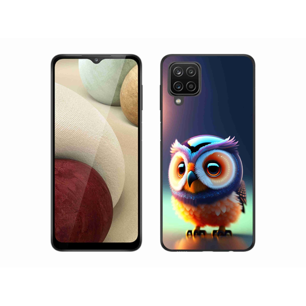 Gélový kryt mmCase na Samsung Galaxy M12 - sovička