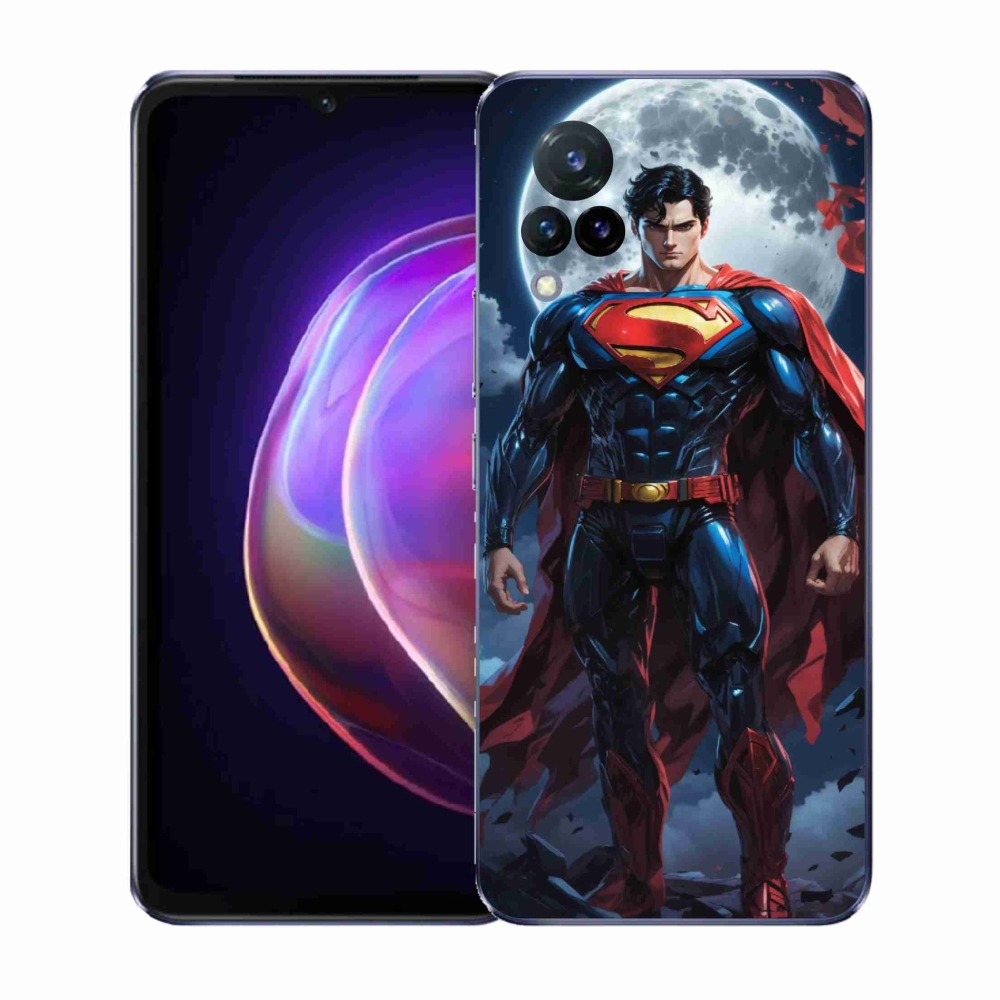Gélový kryt mmCase na Vivo V21 4G/5G - superman