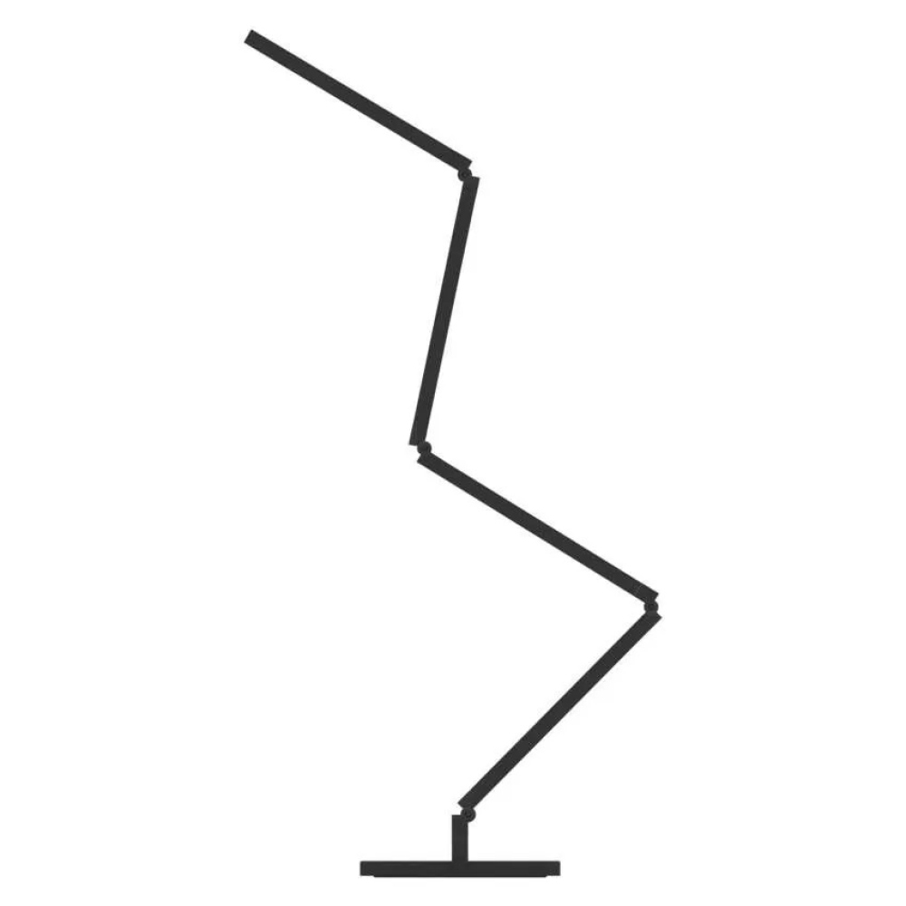 GoSmart LED stojacia lampa 175 cm, teplá biela / RGBIC WiFi - čierna