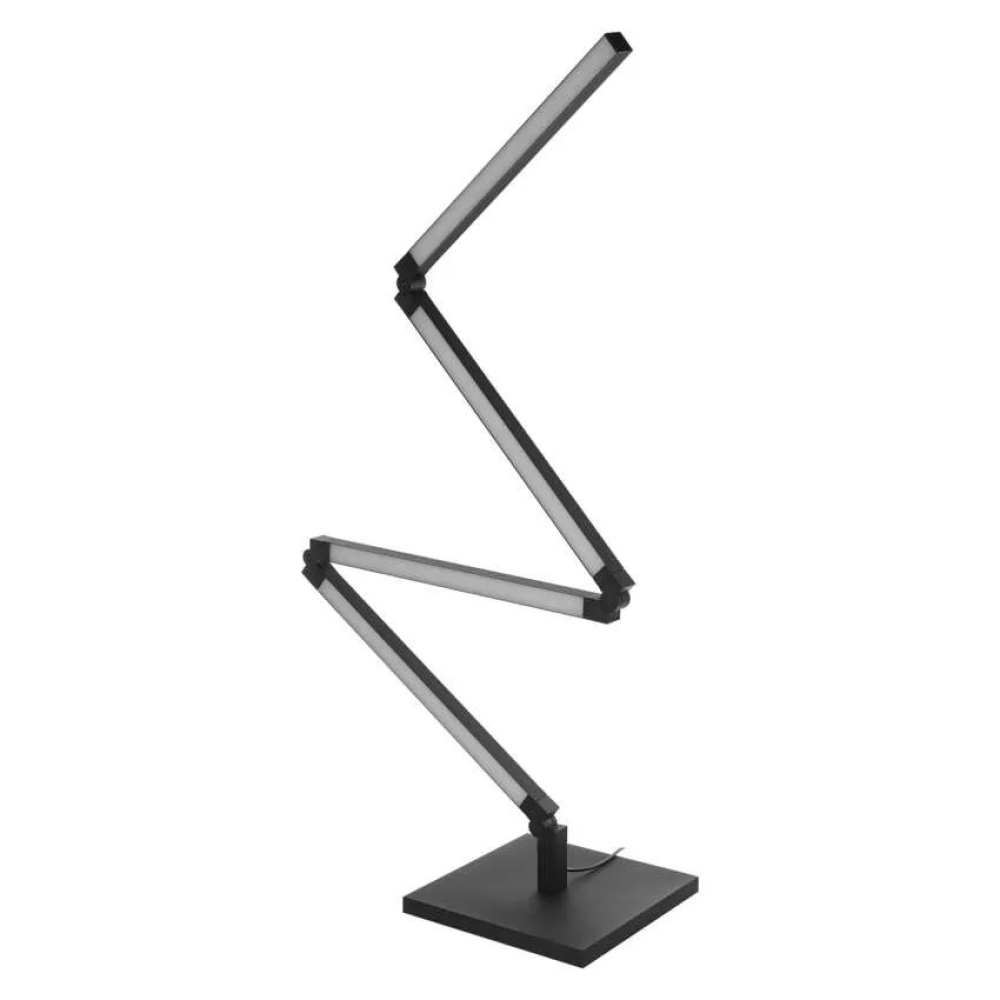 GoSmart LED stojacia lampa 175 cm, teplá biela / RGBIC WiFi - čierna