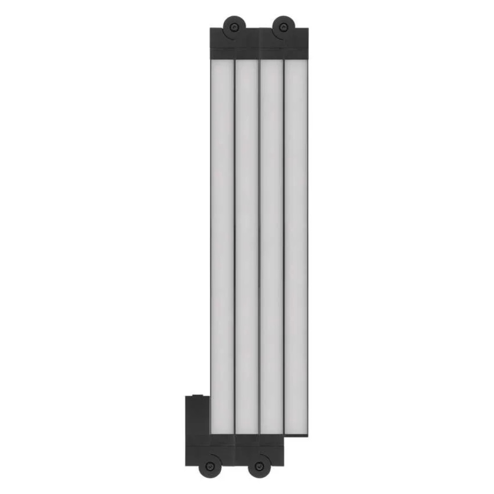 GoSmart LED stojacia lampa 175 cm, teplá biela / RGBIC WiFi - čierna
