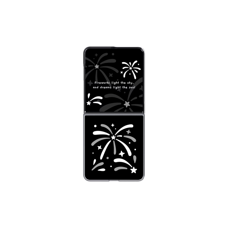 GP-FFF776CUB Samsung FlipSuit Fireworks Obal pre Galaxy Z Flip 8