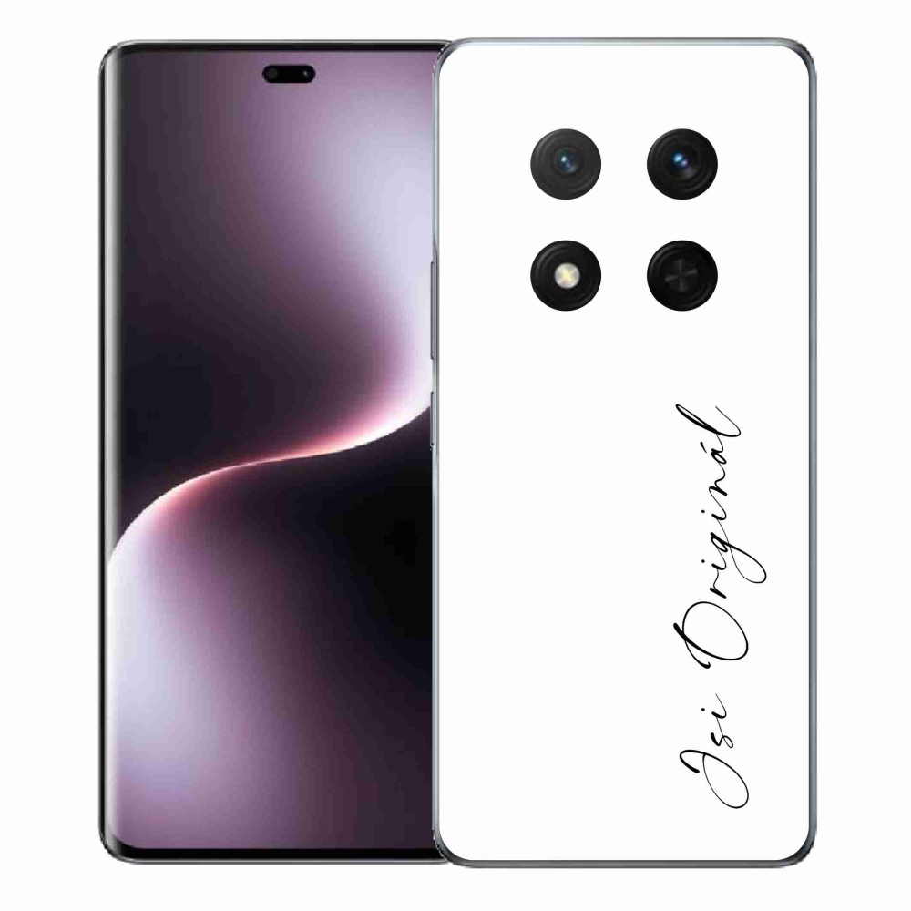 Gélový kryt mmCase na Honor Magic 7 Lite 5G - si originál biele pozadie