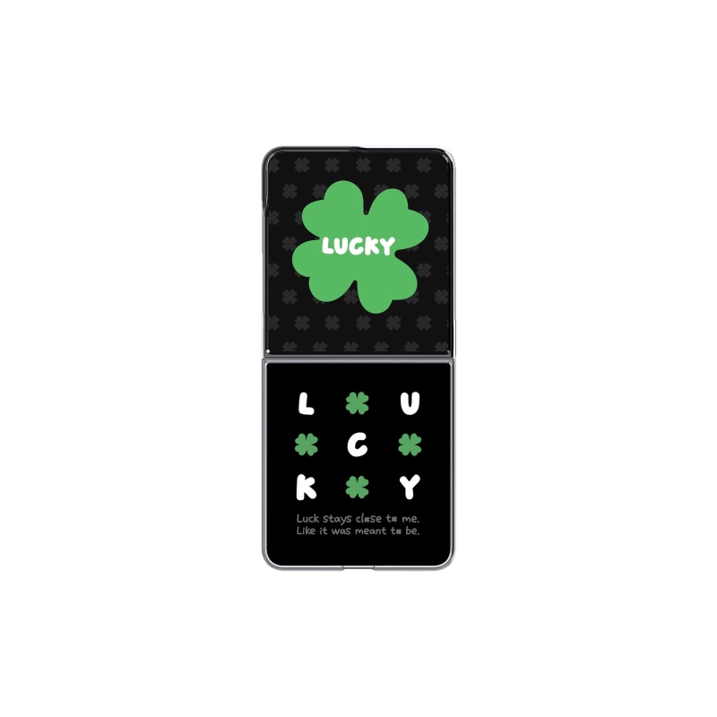GP-FFF776CUC Samsung FlipSuit Lucky Clover Puzdro pre Galaxy Z Flip 8