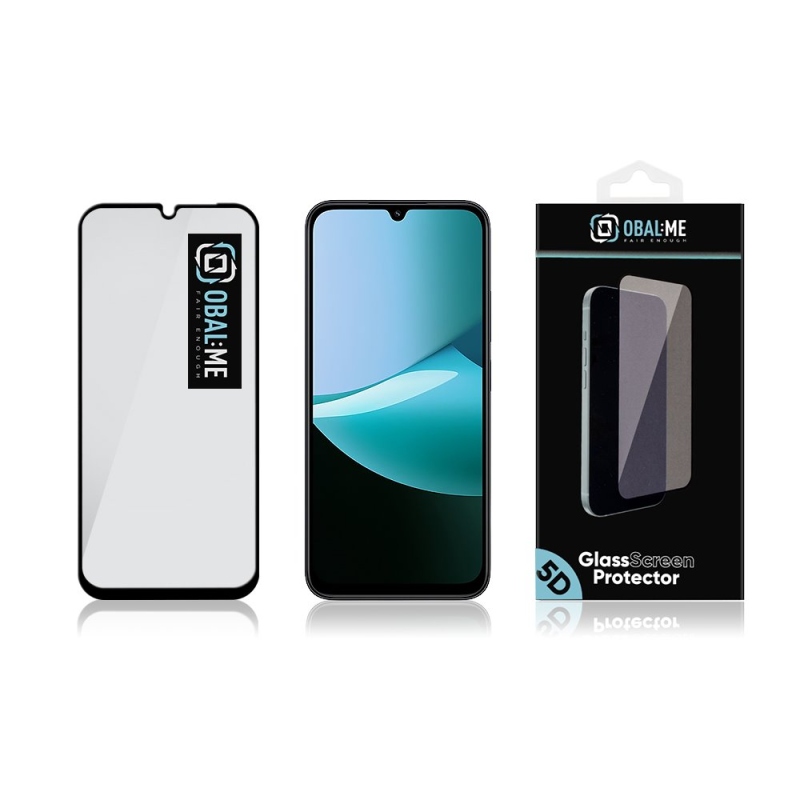 BALENIE:ME 5D tvrdené sklo pre Xiaomi Redmi 15C 4G Black