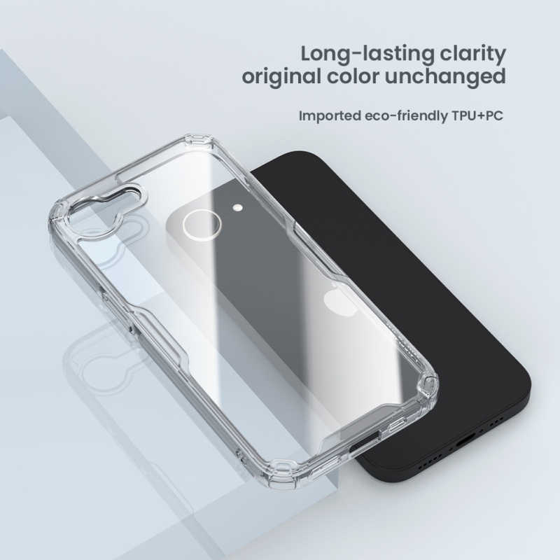 Nillkin Nature TPU PRO Kryt pre Apple iPhone 16e Transparent