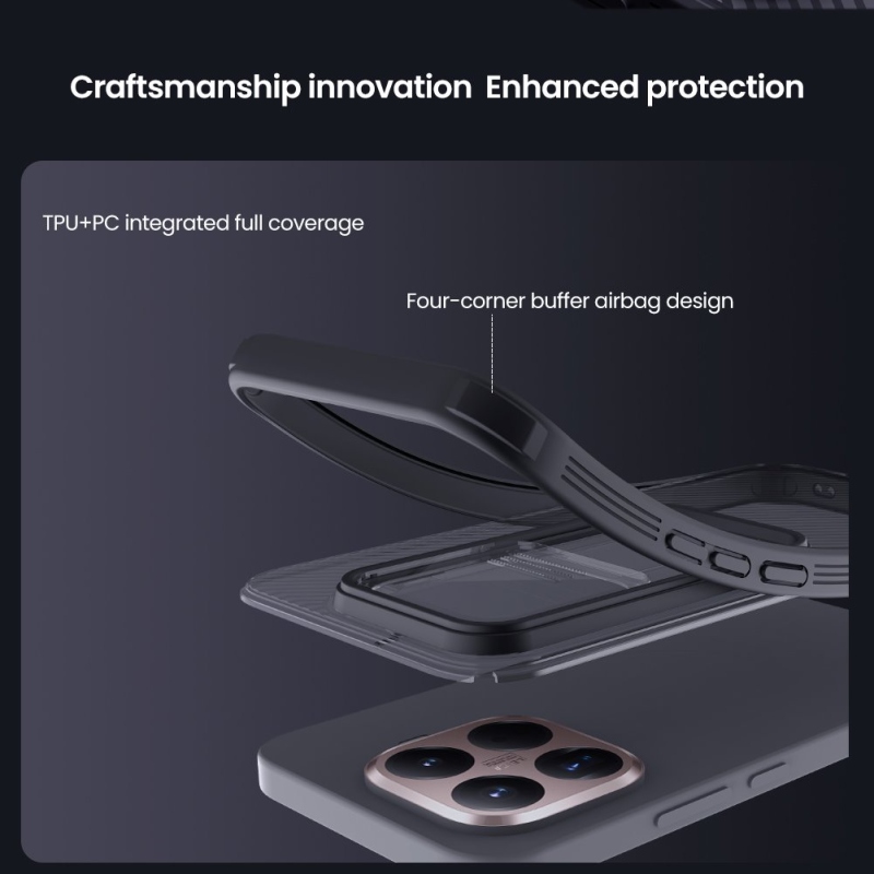 Nillkin CamShield PRO Zadný kryt pre Xiaomi 15T Pro Transparent Black