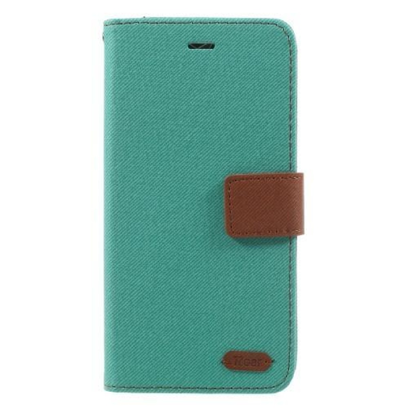 Grain zapínacie peňaženkové puzdro na Xiaomi Redmi Note 4X - fialové