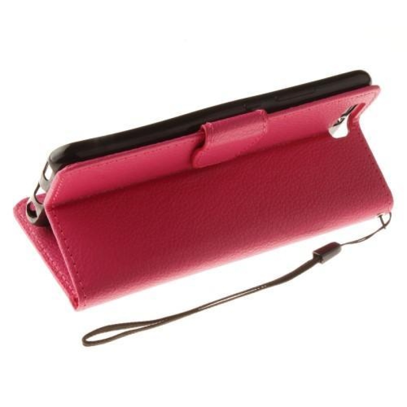 Graines peňaženkové puzdro pre Huawei P10 - rose