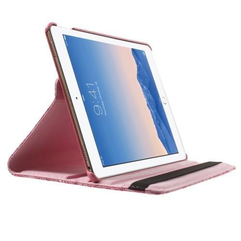 Grape štýlové Knížková puzdro na tablet iPad Pro 9.7 - rose