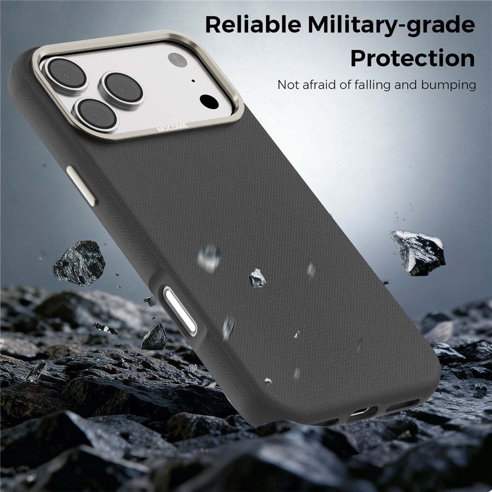 Griddy odolný kryt s MagSafe na iPhone 18 Pro Max - čierny