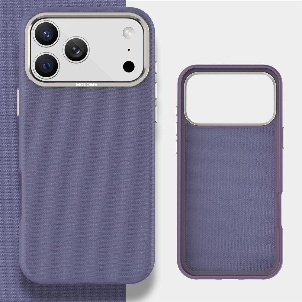 Griddy odolný kryt s MagSafe na iPhone 18 Pro Max - fialový