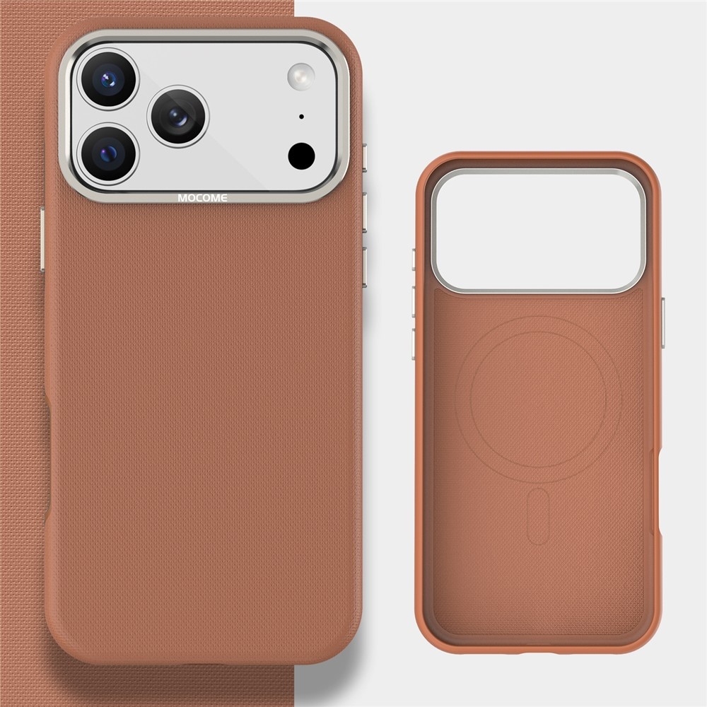 Griddy odolný kryt s MagSafe na iPhone 18 Pro Max - hnedý
