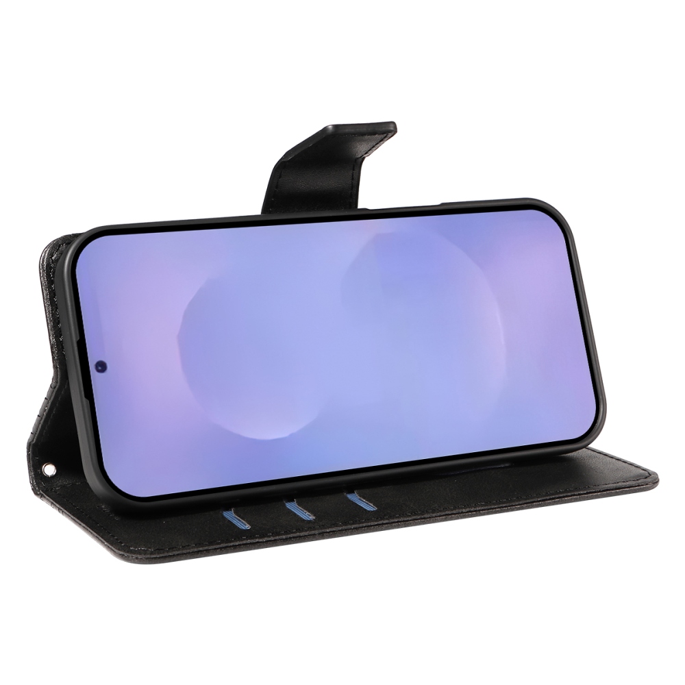 Gridy knižkové púzdro na Samsung Galaxy S26/S26 Pro - čierne