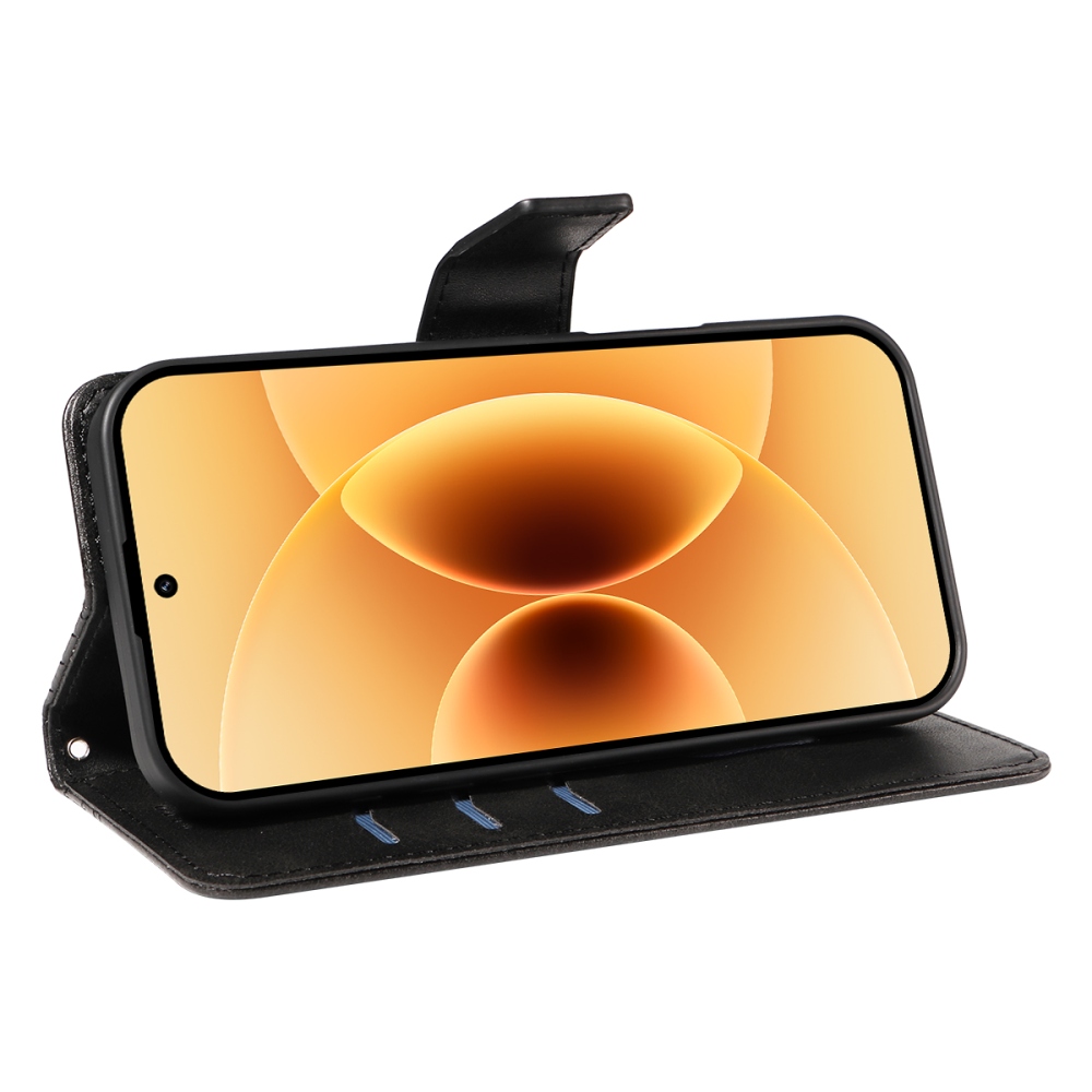 Gridy knižkové púzdro na Xiaomi 17 - čierne