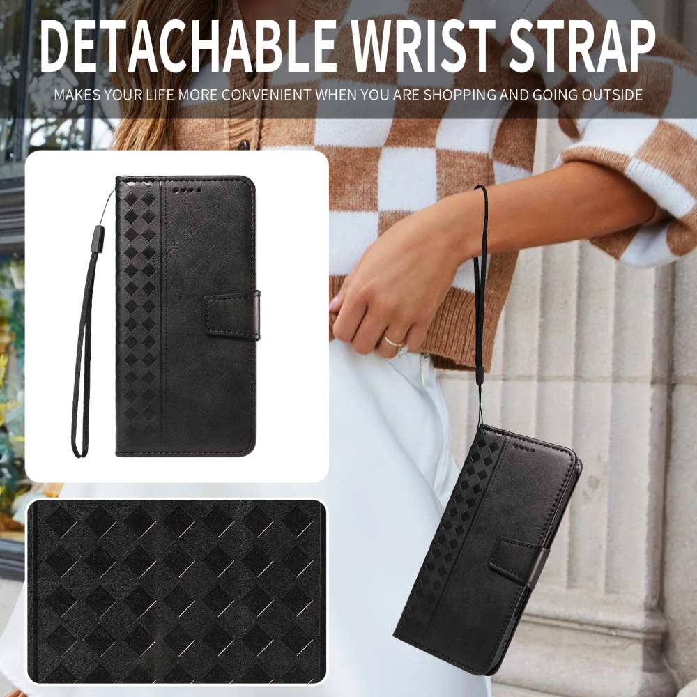 Gridy knižkové púzdro na Xiaomi 17 - čierne