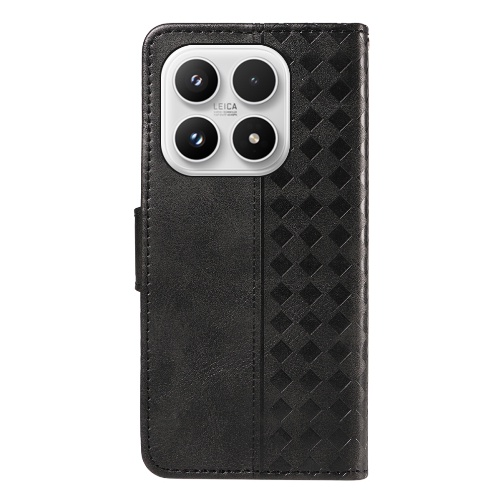 Gridy knižkové púzdro na Xiaomi 17 - čierne