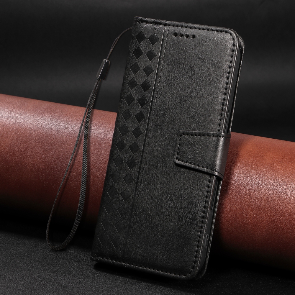 Gridy knižkové púzdro na Xiaomi 17 - čierne