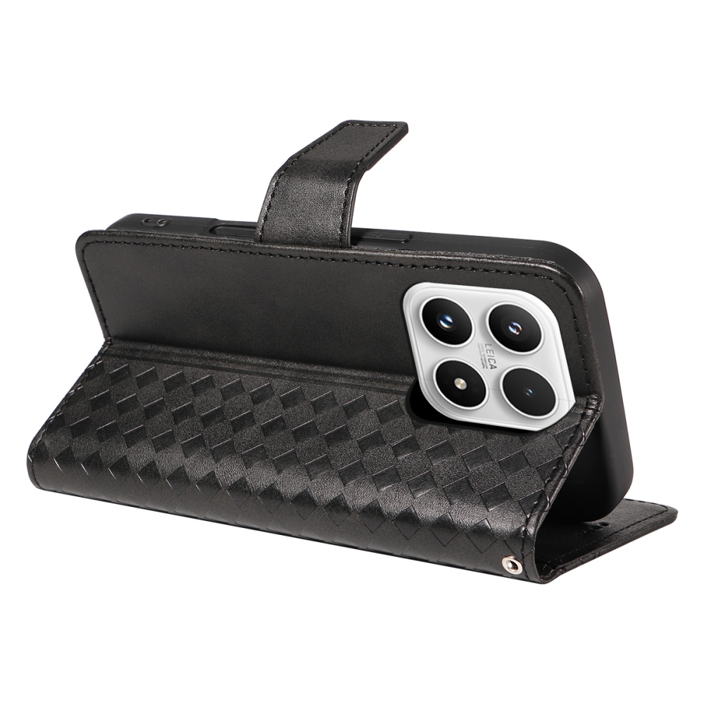 Gridy knižkové púzdro na Xiaomi 17 - čierne