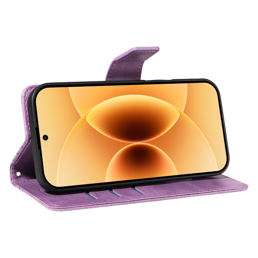 Gridy knižkové puzdro na Xiaomi 17 - fialové