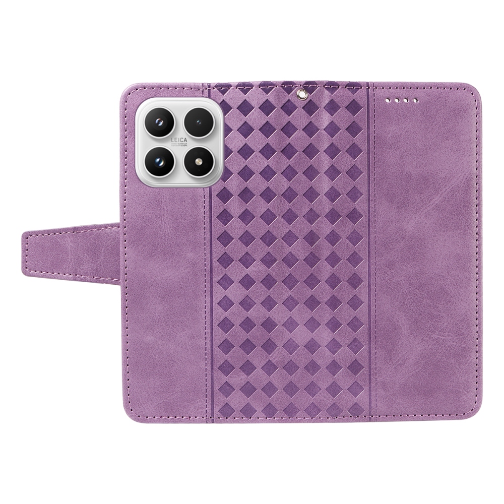 Gridy knižkové puzdro na Xiaomi 17 - fialové