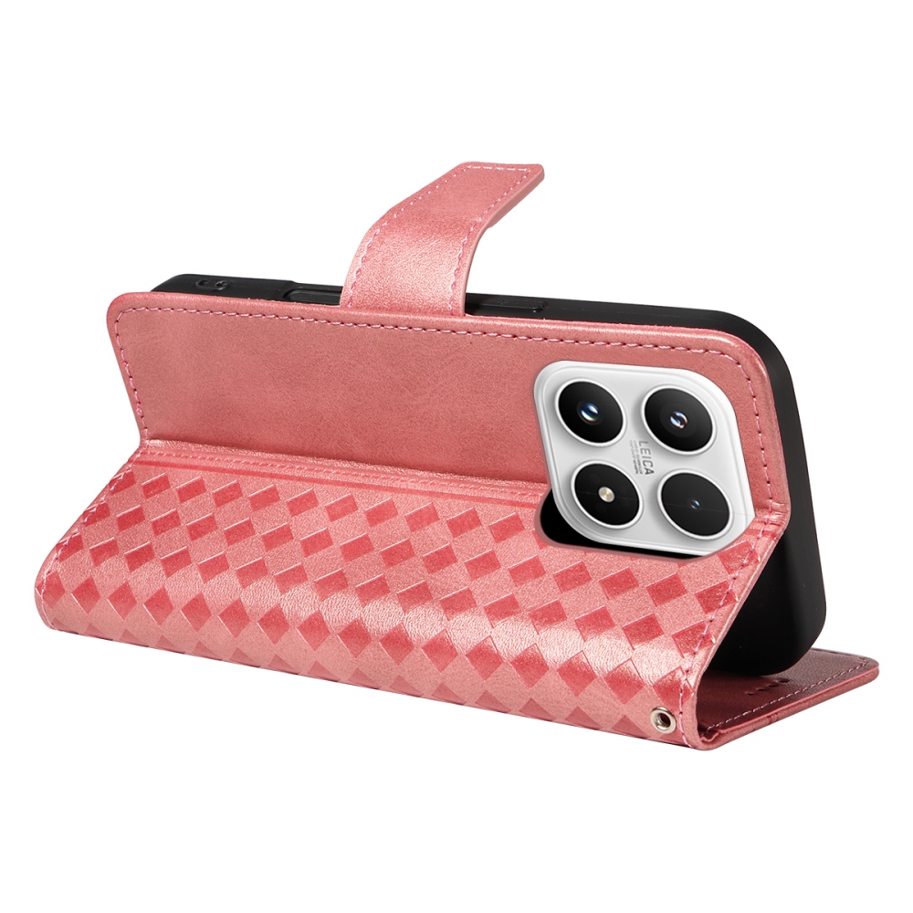 Gridy knižkové púzdro na Xiaomi 17 - ružovozlaté