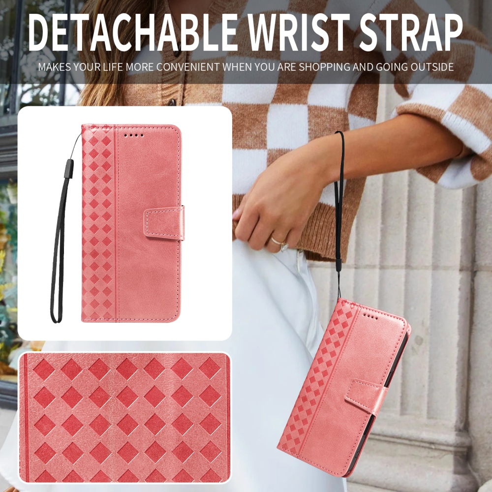 Gridy knižkové púzdro na Xiaomi 17 - ružovozlaté