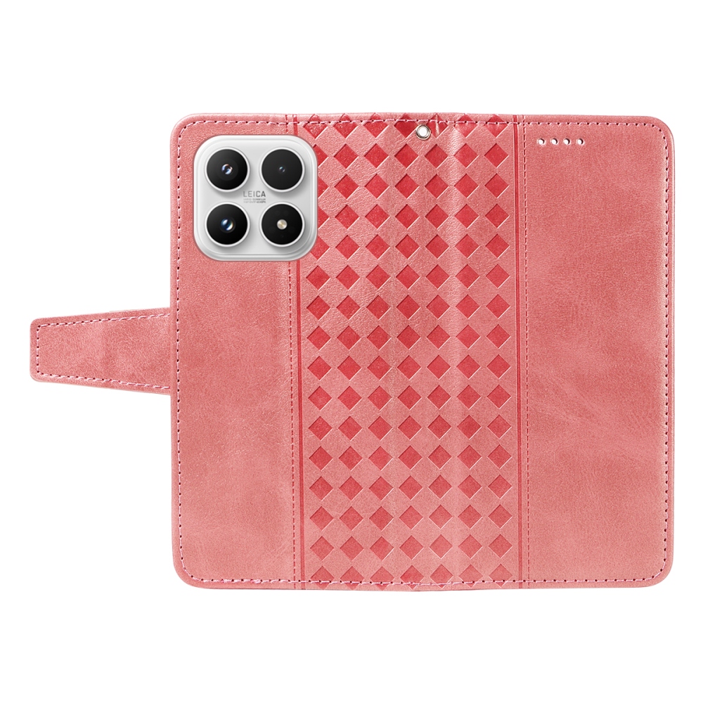 Gridy knižkové púzdro na Xiaomi 17 - ružovozlaté