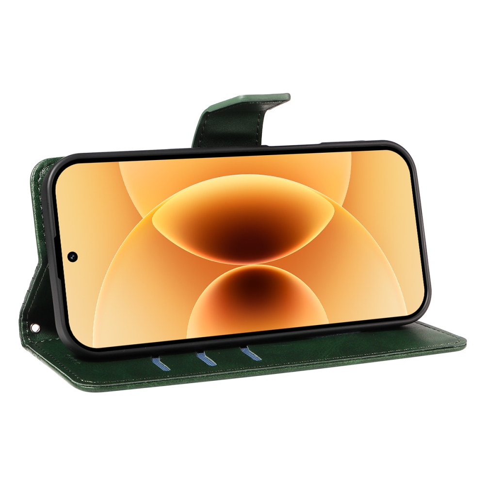 Gridy knižkové púzdro na Xiaomi 17 - zelené