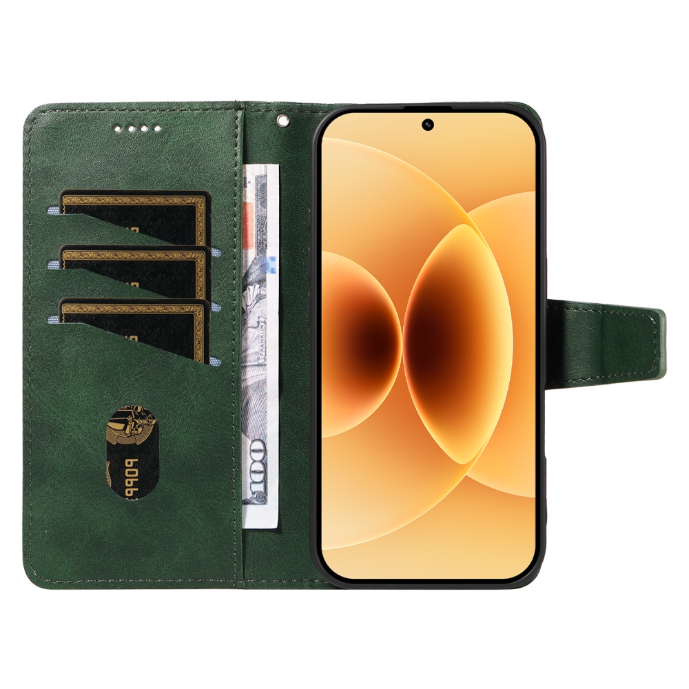 Gridy knižkové púzdro na Xiaomi 17 - zelené