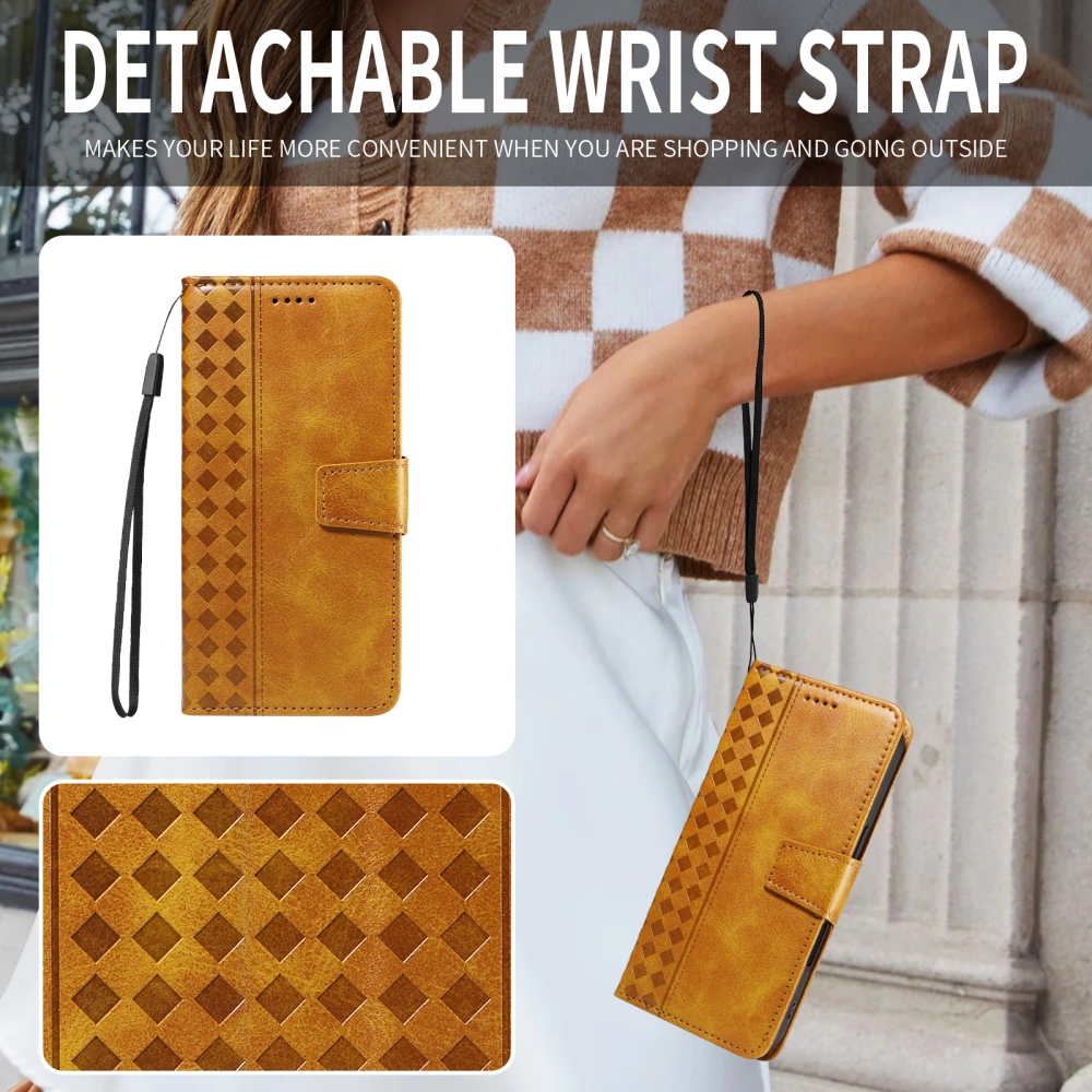 Gridy knižkové púzdro na Xiaomi 17 - žlté