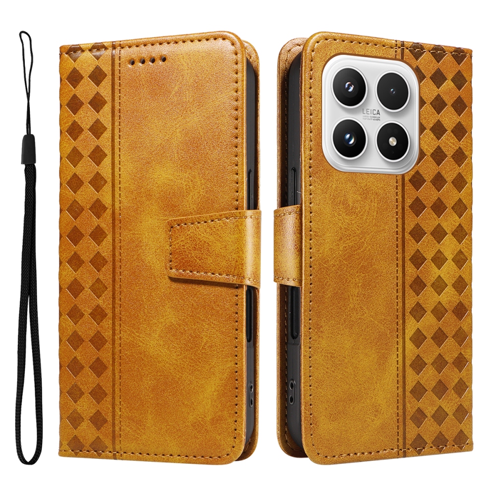 Gridy knižkové púzdro na Xiaomi 17 - žlté