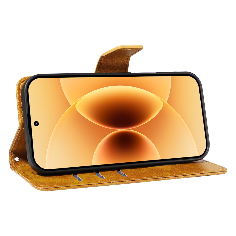 Gridy knižkové púzdro na Xiaomi 17 - žlté