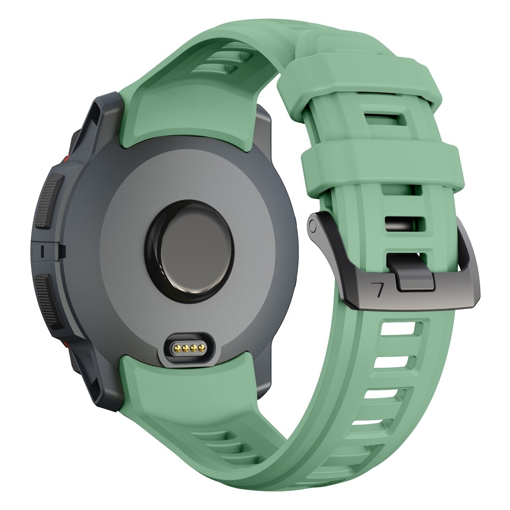 Groove silikónový remienok na Garmin Instinct 3 50mm/3 Solar 50mm - zelený