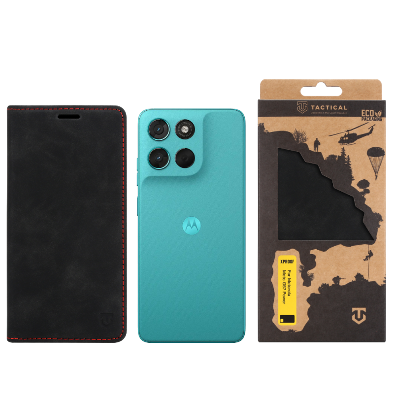 Taktická ochrana Xproof pre Motorola Moto G57 Power Black Hawk