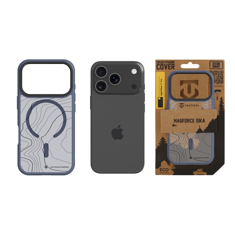 Taktický kryt MagForce Hyperstealth Sika pre iPhone 17 Pro Deep Blue