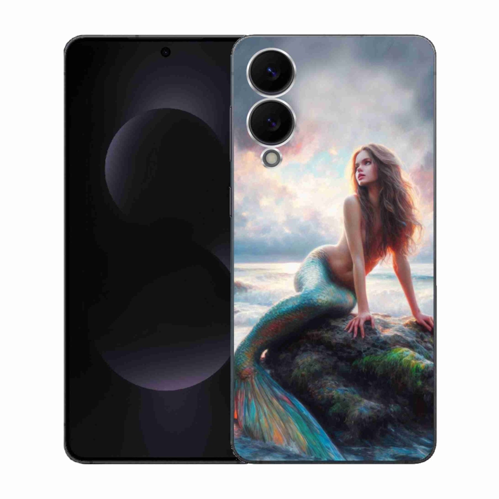 Gélový kryt mmCase na Samsung Galaxy S25 Edge - morská panna
