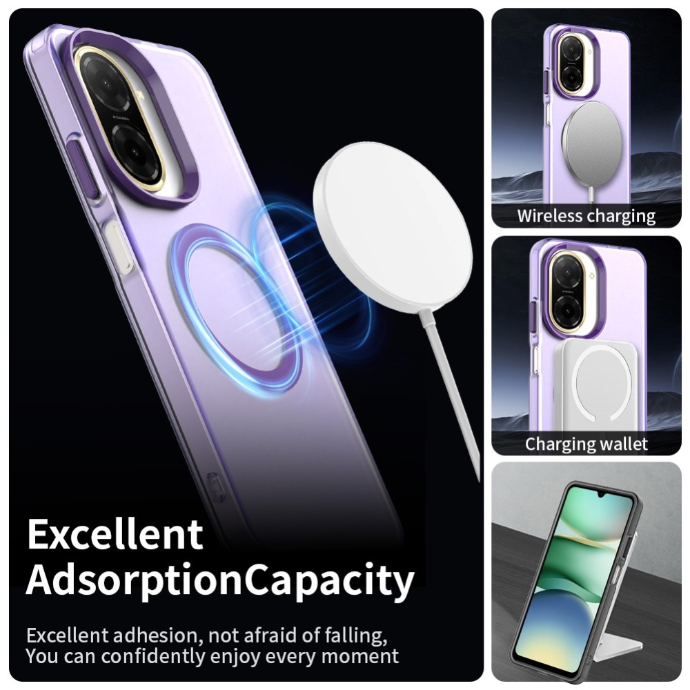 Candy gélový obal s MagSafe na Xiaomi Redmi A5 (171.7x77.8x8.3mm) - fialový