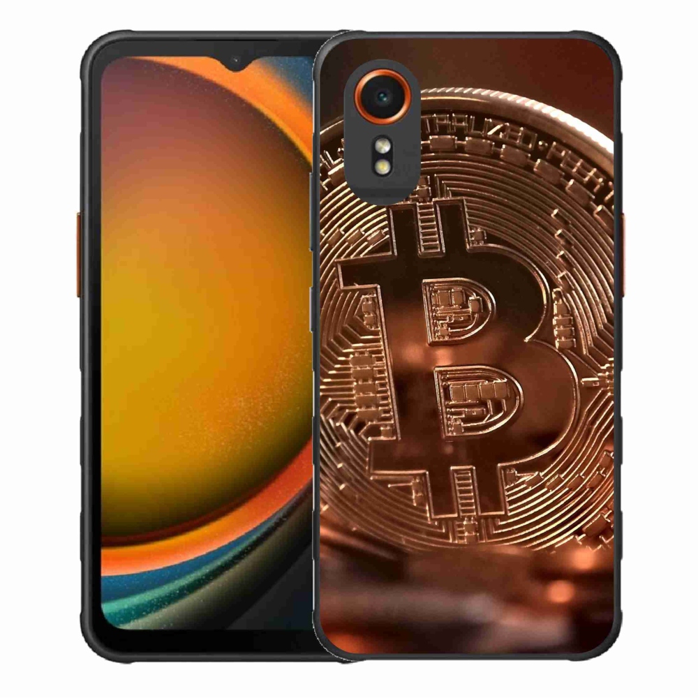 Gélový kryt mmCase na Samsung Galaxy Xcover 7 - bitcoin