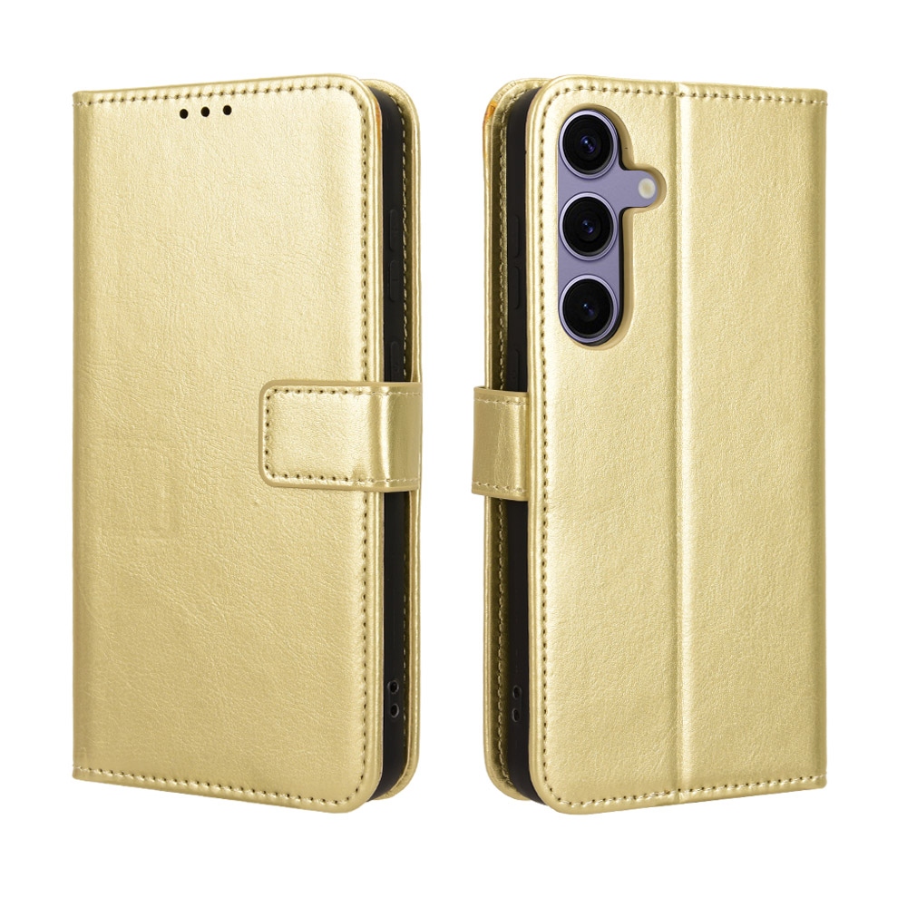 Crazy knižkové púzdro na Samsung Galaxy S25 FE - zlaté