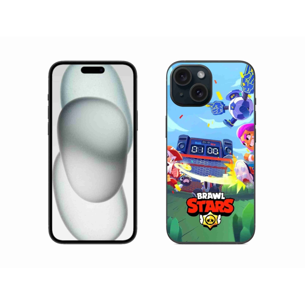 Gélový kryt mmCase na iPhone 15 - brawl stars 1