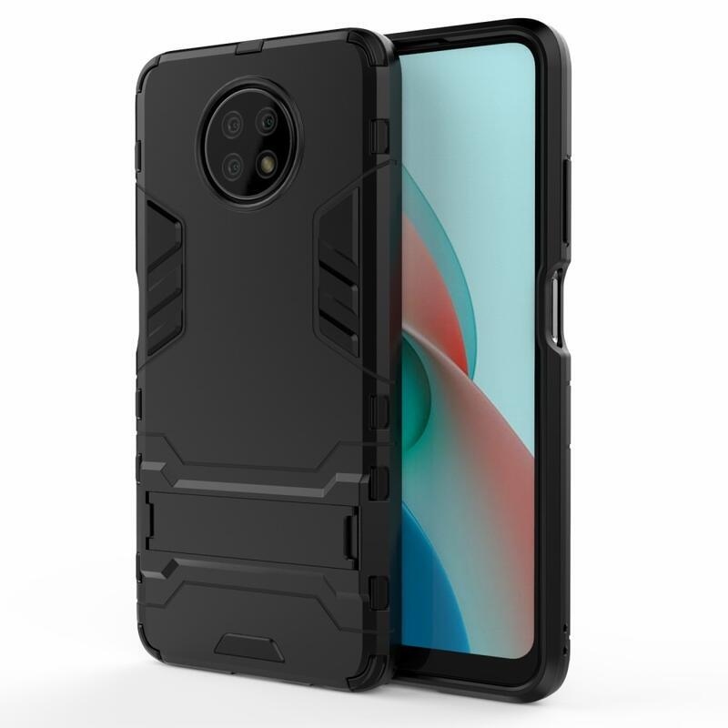 Guard hybridný odolný kryt pre mobil Xiaomi Redmi Note 9T 5G - čierny