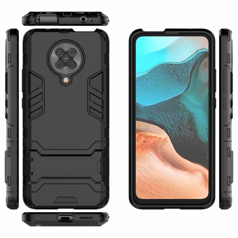 Guard odolný hybridný kryt na mobil Xiaomi Poco F2 Pro - čierny