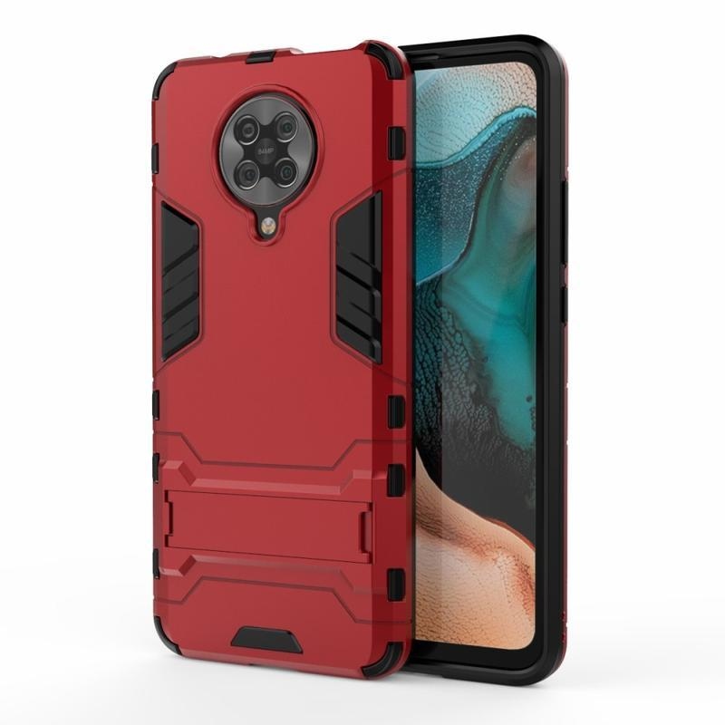 Guard odolný hybridný kryt na mobil Xiaomi Poco F2 Pro - červený