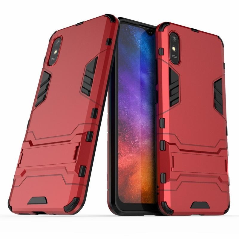 Guard odolný hybridný kryt na mobil Xiaomi redmi 9A/9AT - červený