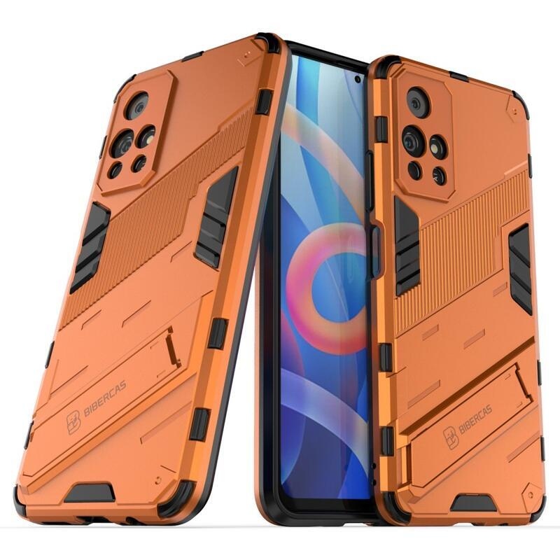 Guard odolný hybridný kryt pre mobil Xiaomi Poco M4 Pro 5G/Redmi Note 11S 5G - oranžový