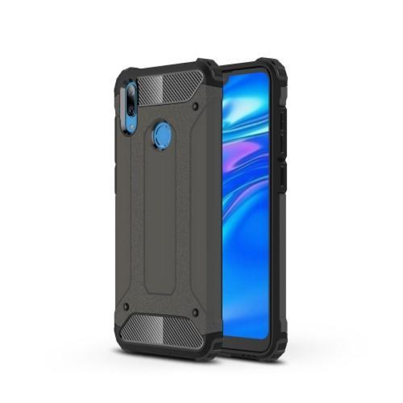 Armor odolný hybridný obal na mobil Huawei Y7 (2019) - bronzový