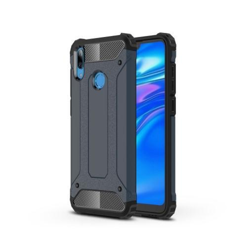 Armor odolný hybridný obal na mobil Huawei Y7 (2019) - tmavomodrý