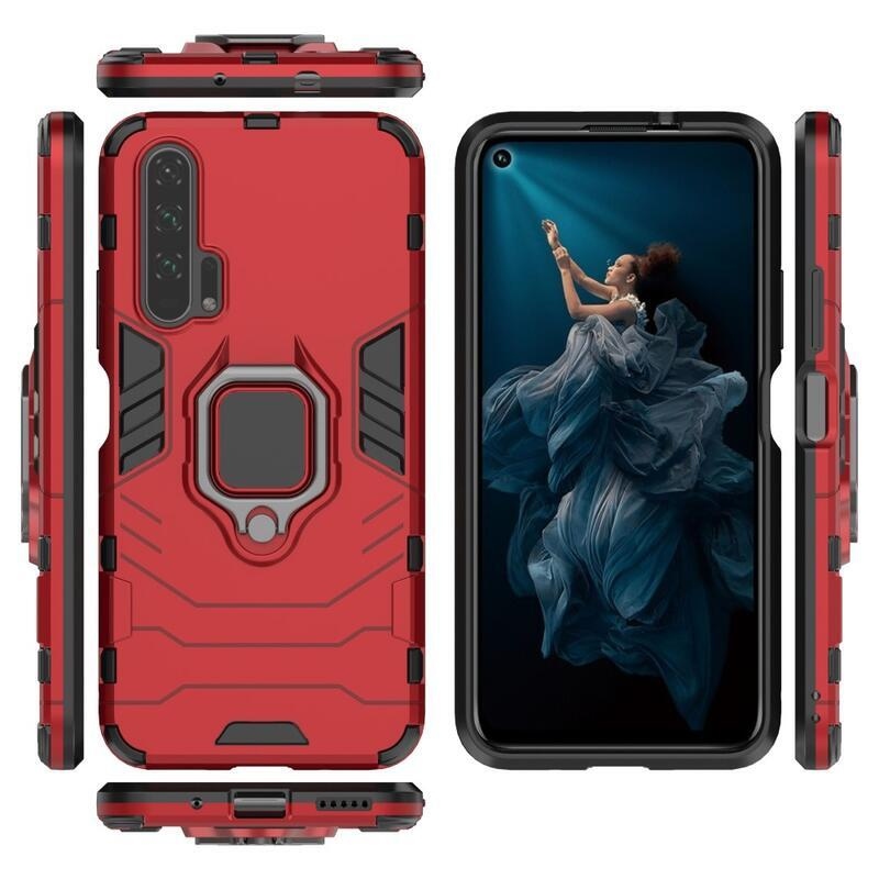 Guardy odolný hybridný kryt na Honor 20 Pro - červený