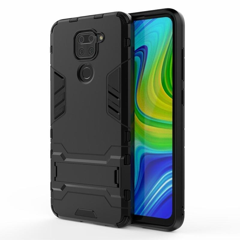 Guard odolný hybridný kryt na mobil Xiaomi Redmi Note 9 - čierny